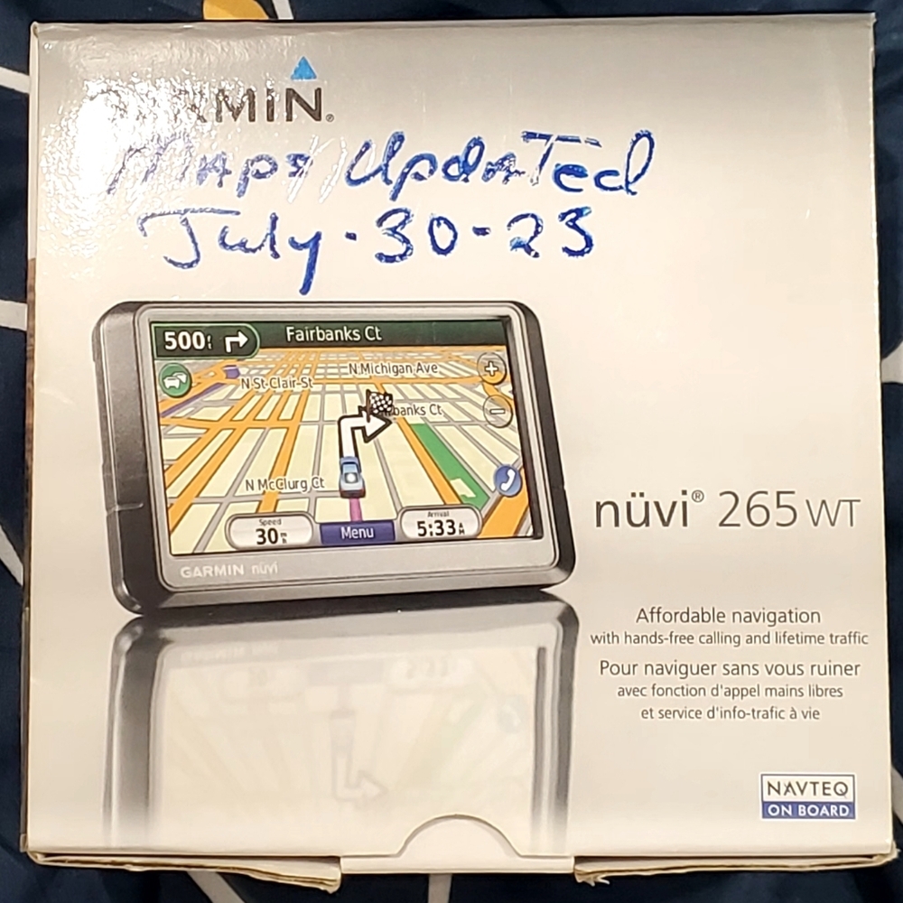 Garmin nüvi 265WT Portable GPS Navigation System